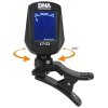 DNA LT23 stroik tuner na klips do gitary basu ukulele
